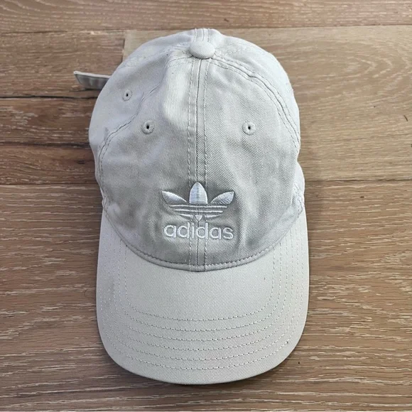 Adidas Originals Trefoil Hat Tan Strapback Adjustable Baseball Cap - Picture 3 of 7